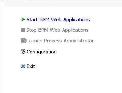 Oracle Business Process Management Admin Center
