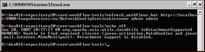 Refresh Workflow Configuration Tool
