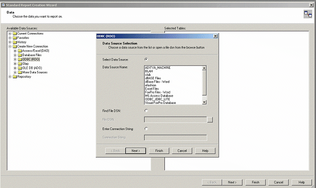 Data Source Selection