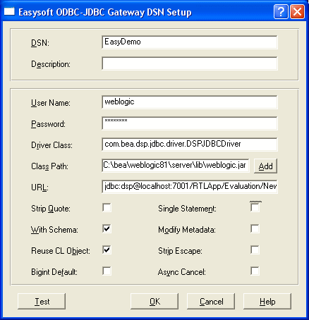 DbVisualizer View of DSP