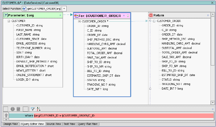 Joined and Mapped Function