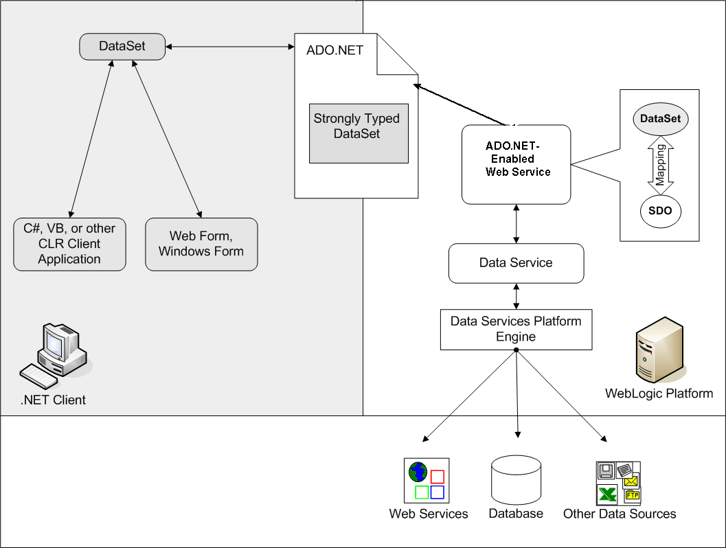 Data Services Platform and .NET Integration