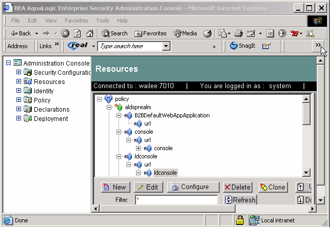 code42 administration console