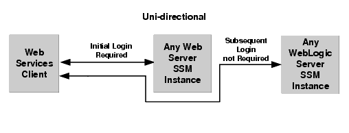 Web Server SSM to WebLogic Server SSM Single Sign-On