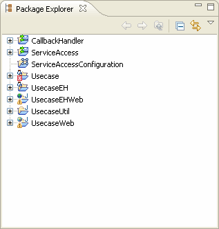 Package Explore Pane