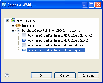 Select a WSDL