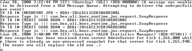 Debug Messages on Server Console