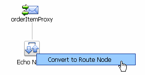 Convert to Route Node Display