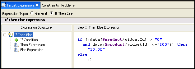 If Then Expression Structure