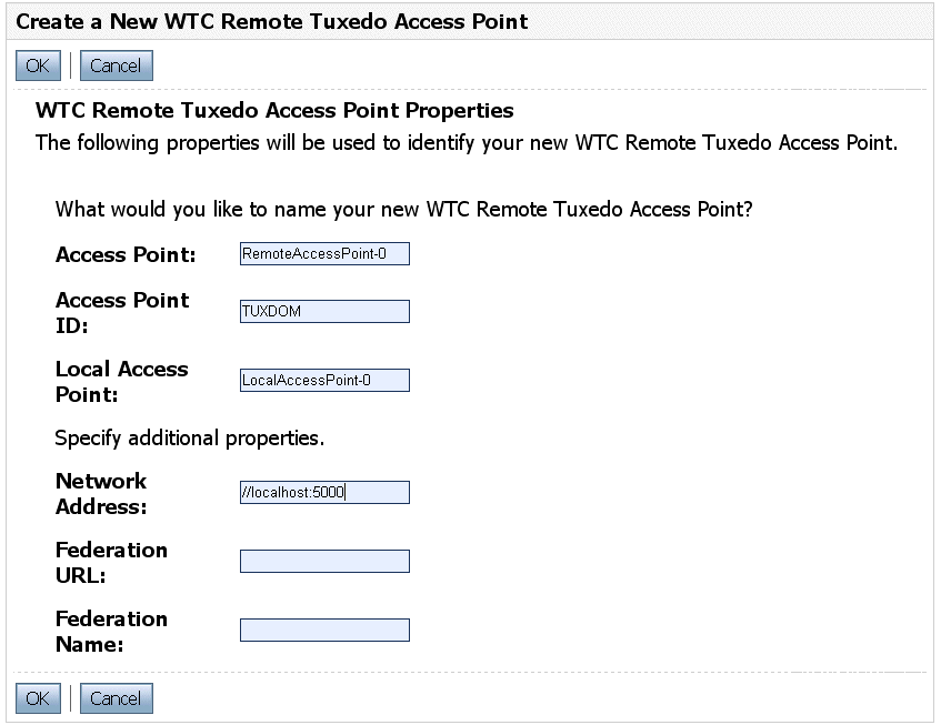 New Remote Access Point Data Entry Display