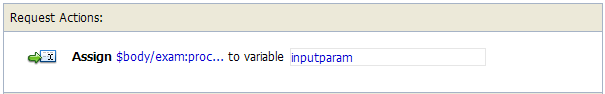 Configure Service Callout Input Parameter