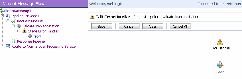 Error Handler Message Flow