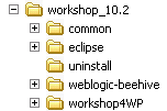 Product Directory Structure for Workshop