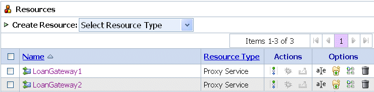 Proxy Service Resources