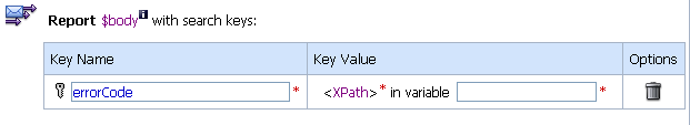 Report Action Expression Key