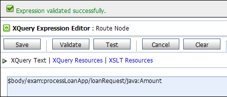 Validate Routing Expression