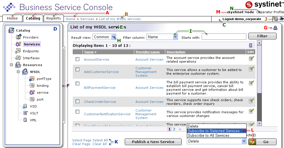 Business Service Console Overview