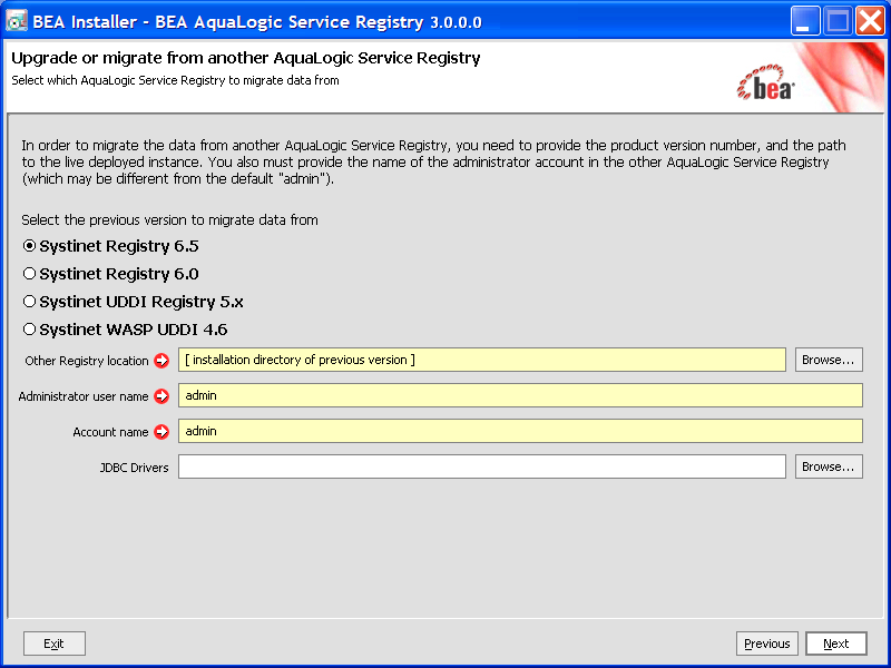 Migration During Install