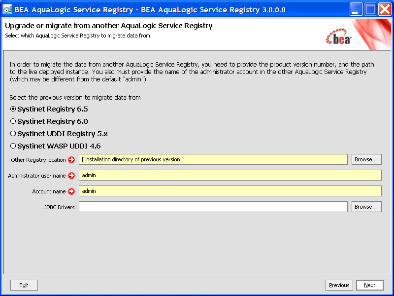 Migration During Install