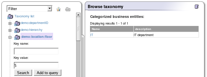 Browse Demo