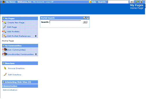 Left Vertical Navigation
