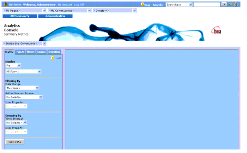 Analytics Console<img src=