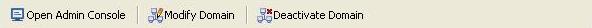 Active Domain Table Toolbar Buttons