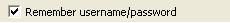 Active Domain Table Remember Username and Password Check Box