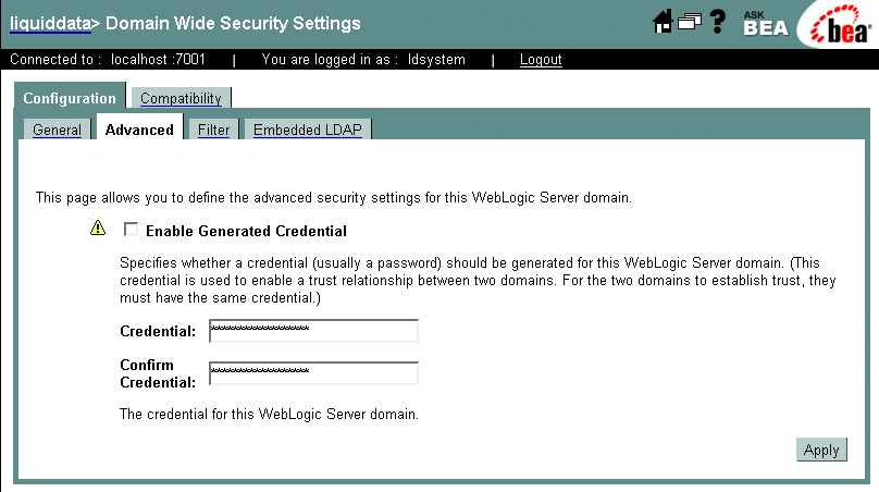 Setting up Trusted Domains