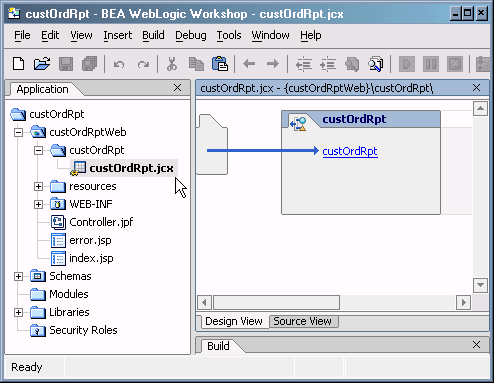 Design View of Liquid Data Control