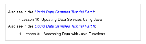 Web Services Imported Data Summary Screen