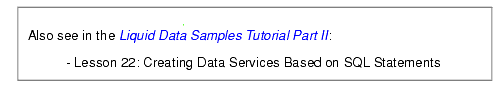 SQL Statement Dialog Box