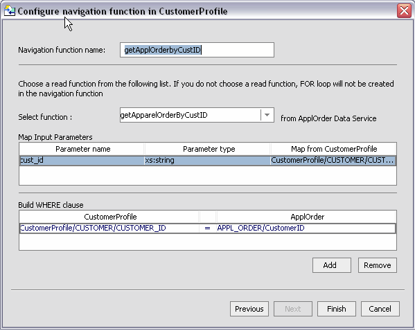 Selecting a Parameter 