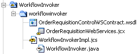 Files for the WorkflowInvoker Custom Control