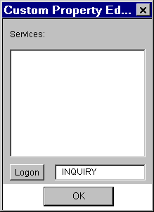 Custom Property Editor for ServiceName