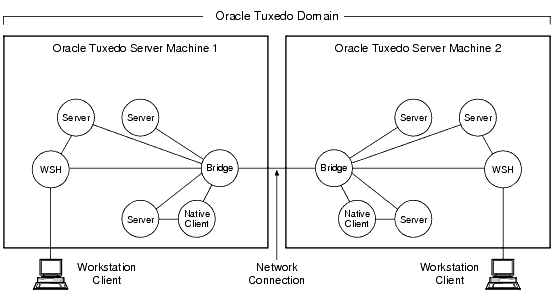 High-Level View of a Oracle Tuxedo Domain