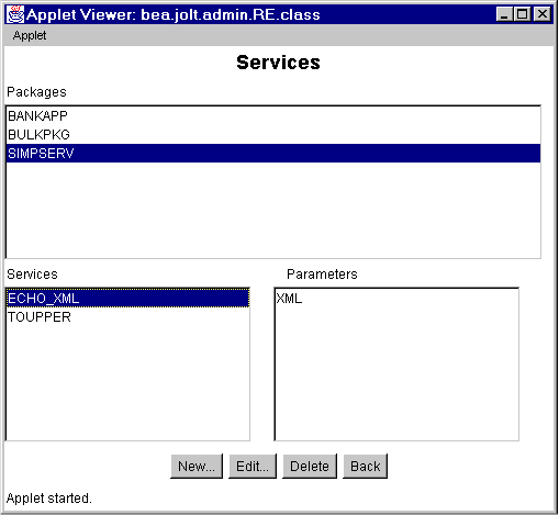 Repository Editor: Add the XML Service