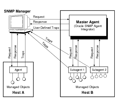 SNMP Manager/Agent Model