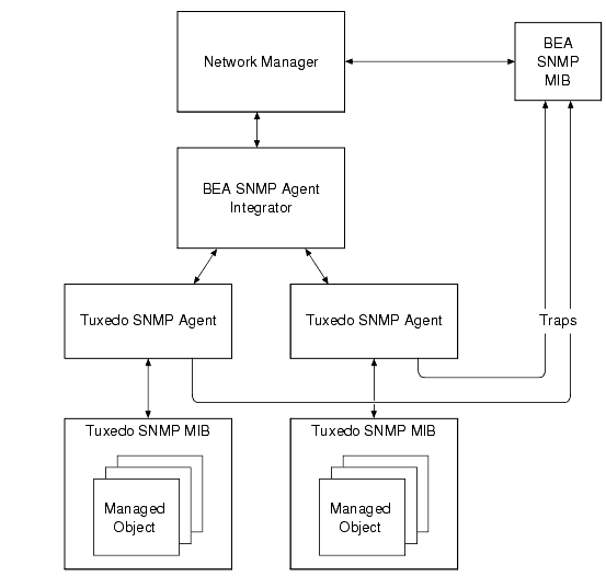 BEA SNMP Agent Components