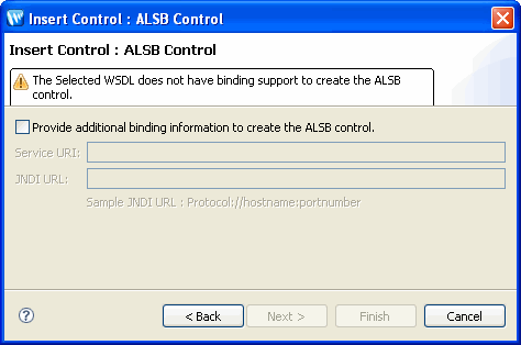 Insert Control: ALSB Control