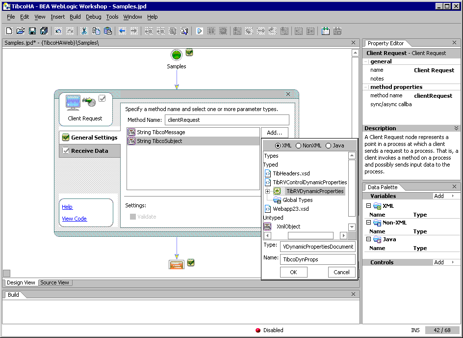 Defining a Method Using Dynamic Properties 