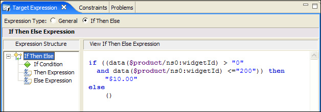 If Then Expression Structure