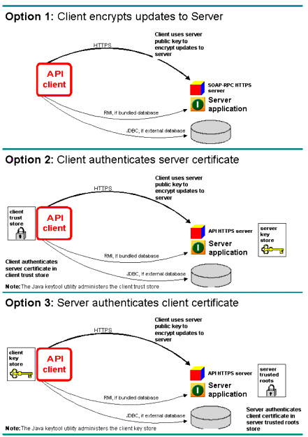Optional API HTTPS Server Security