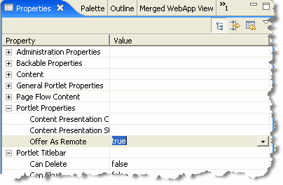 Setting the offerRemote Property