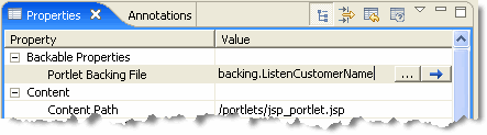 Adding a Backing File Using WorkSpace Studio 