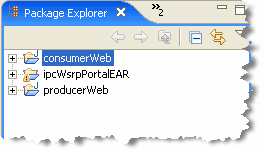 Package Explorer After Prerequisite Tasks are Completed