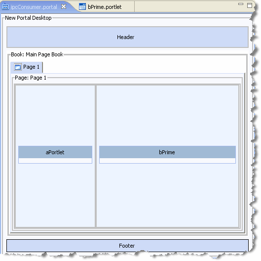 Consumer Portal Layout