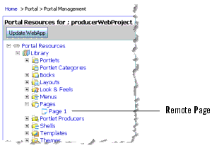 Remote Page Added to Library