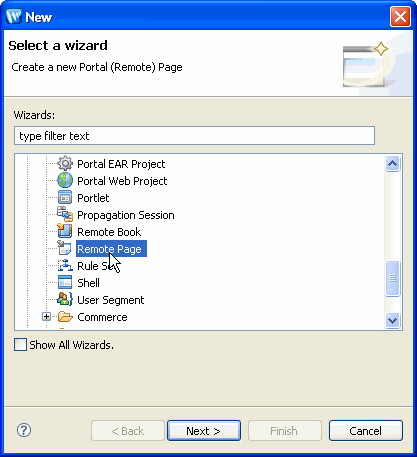 Creating a New Remote Page