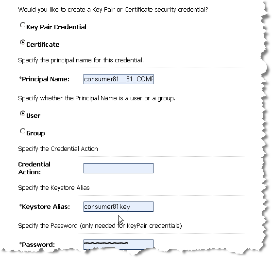 Entering PKI Credential Mappings Parameters